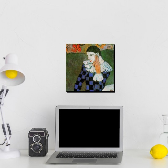 تابلو شاسی طرح تردست نشسته از پیکاسو