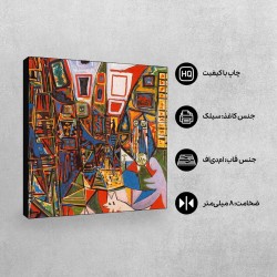 تابلو شاسی طرح لاس منینا از پیکاسو