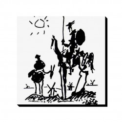 تابلو شاسی طرح دن کیشوت از پیکاسو