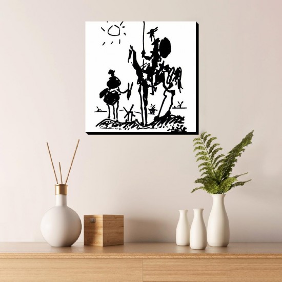 تابلو شاسی طرح دن کیشوت از پیکاسو