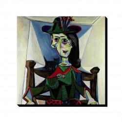 تابلو شاسی طرح دورا مار و گربه از پیکاسو