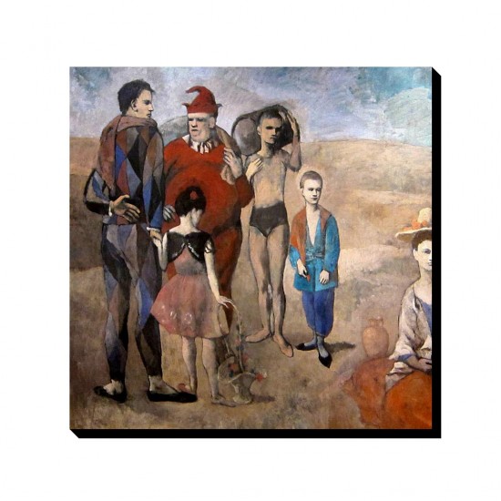 تابلو شاسی طرح خانواده آکروبات ها از پیکاسو