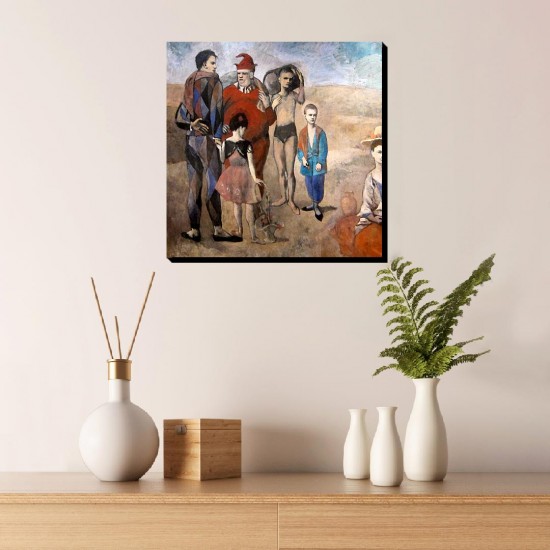 تابلو شاسی طرح خانواده آکروبات ها از پیکاسو