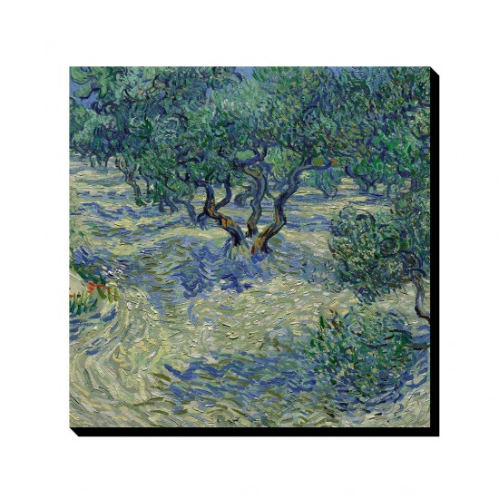 تابلو شاسی طرح باغ زیتون از ونگوگ