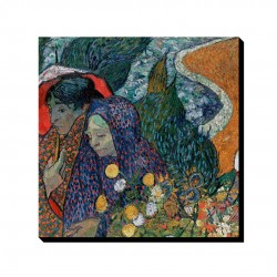 تابلو شاسی طرح خاطرات باغ اتن از ونگوگ