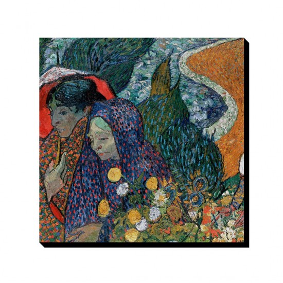 تابلو شاسی طرح خاطرات باغ اتن از ونگوگ