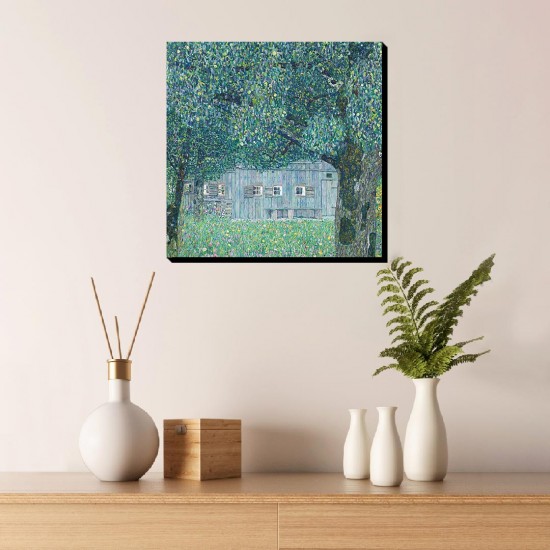 تابلو شاسی طرح خانه مزرعه از کلیمت