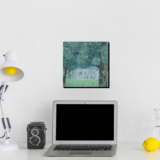 تابلو شاسی طرح خانه مزرعه از کلیمت