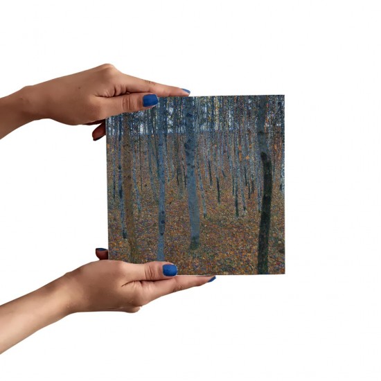 تابلو شاسی طرح جنگل راش از کلیمت