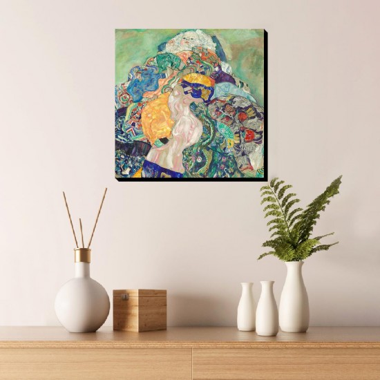 تابلو شاسی طرح نوزاد از کلیمت