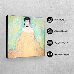 تابلو شاسی طرح پرتره املی زاکرکندل از کلیمت