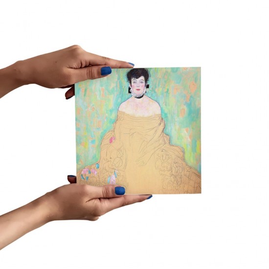 تابلو شاسی طرح پرتره املی زاکرکندل از کلیمت