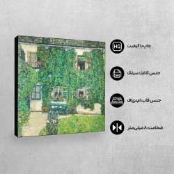 تابلو شاسی طرح باغ از کلیمت