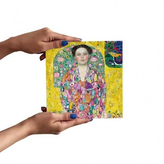 تابلو شاسی طرح پرتره اگنیا پریماوسی از کلیمت