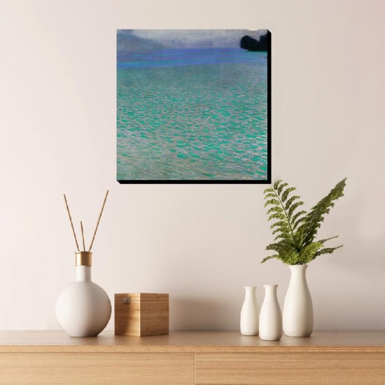 تابلو شاسی طرح دریاچه اترسی از کلیمت