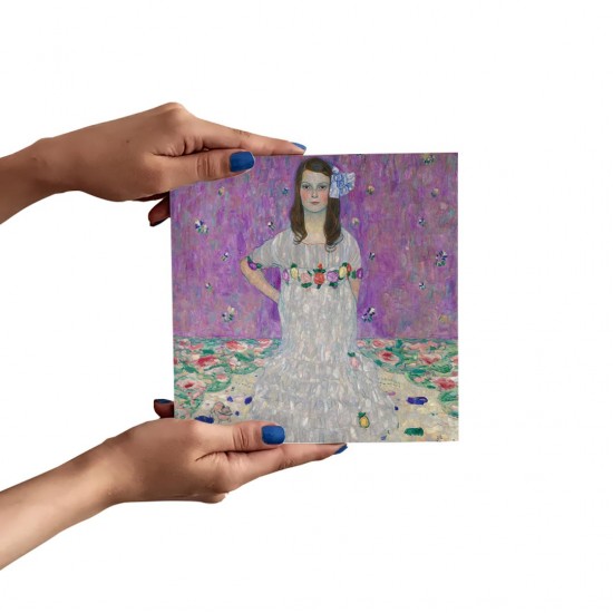 تابلو شاسی طرح خانم پریماوسی از کلیمت