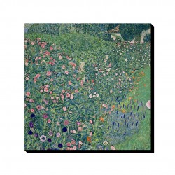 تابلو شاسی طرح منظره باغ ایتالیایی از کلیمت