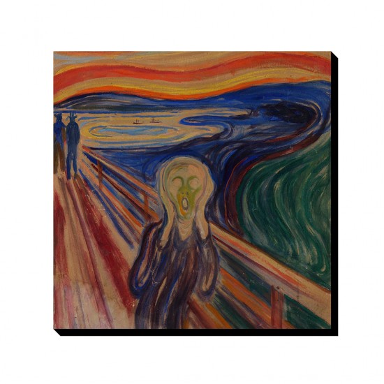 تابلو شاسی طرح جیغ از ادوارد مونک
