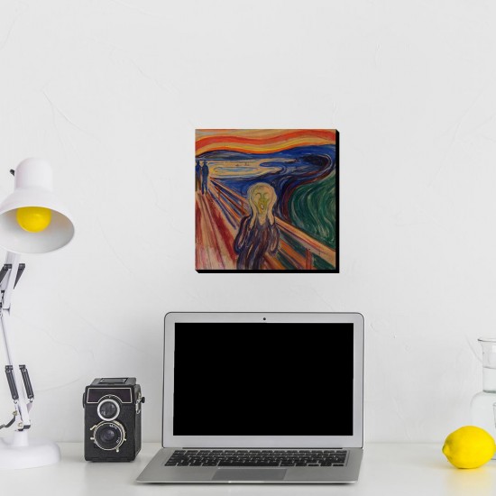تابلو شاسی طرح جیغ از ادوارد مونک