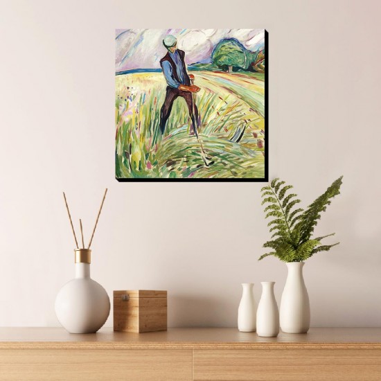 تابلو شاسی طرح یونجه ساز از ادوارد مونک