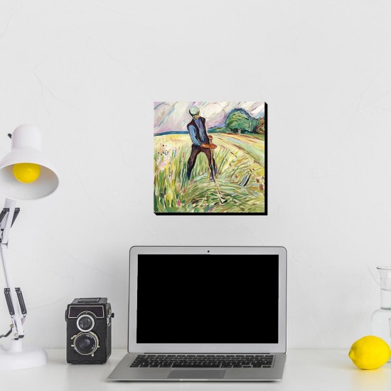 تابلو شاسی طرح یونجه ساز از ادوارد مونک