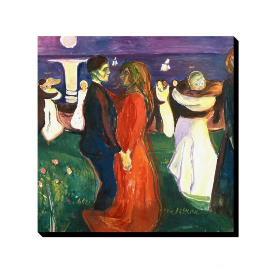 تابلو شاسی طرح رقص زندگی از ادوارد مونک