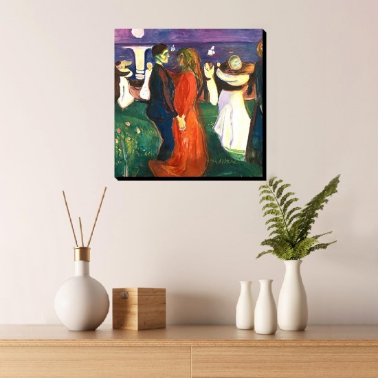 تابلو شاسی طرح رقص زندگی از ادوارد مونک