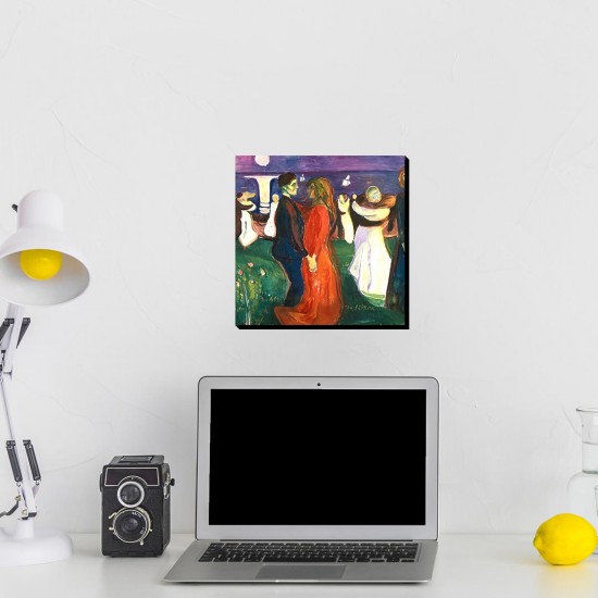 تابلو شاسی طرح رقص زندگی از ادوارد مونک