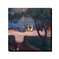 تابلو شاسی طرح رقص در ساحل از ادوارد مونک