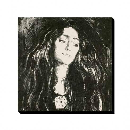 تابلو شاسی طرح خانم بروچ از ادوارد مونک