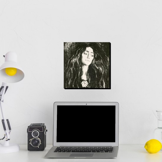 تابلو شاسی طرح خانم بروچ از ادوارد مونک