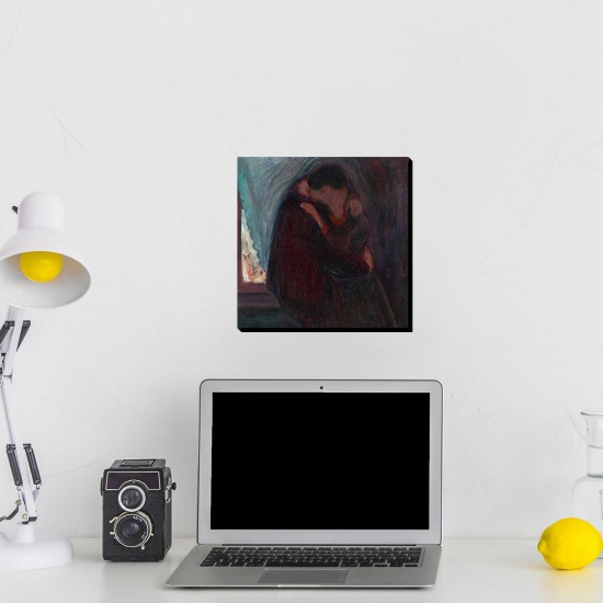 تابلو شاسی طرح بوسه از ادوارد مونک