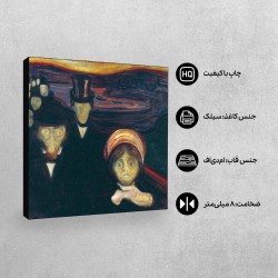 تابلو شاسی طرح اضطراب از ادوارد مونک