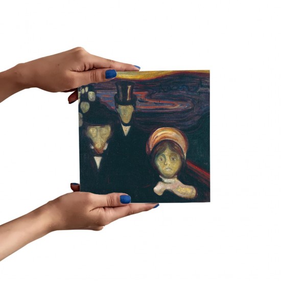 تابلو شاسی طرح اضطراب از ادوارد مونک