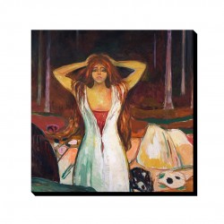 تابلو شاسی طرح خاکستر ها از ادوارد مونک