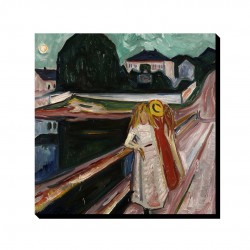 تابلو شاسی طرح دختر های روی اسکله از ادوارد مونک