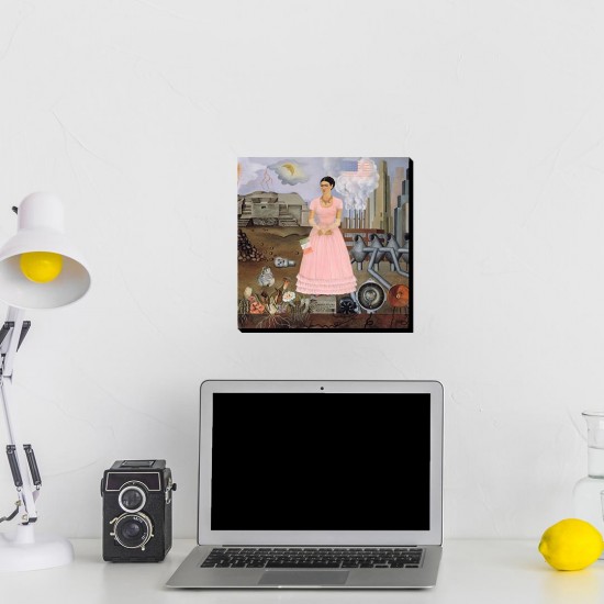 تابلو شاسی طرح خودنگار در مرز مکزیک و آمریکا از فریدا