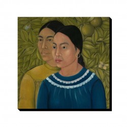 تابلو شاسی طرح دو زن از فریدا