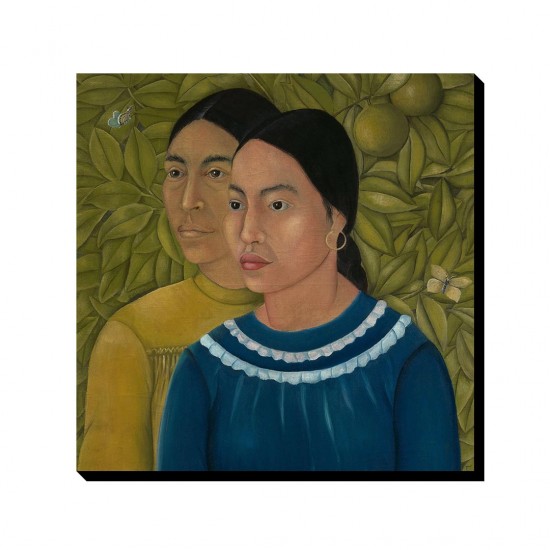 تابلو شاسی طرح دو زن از فریدا