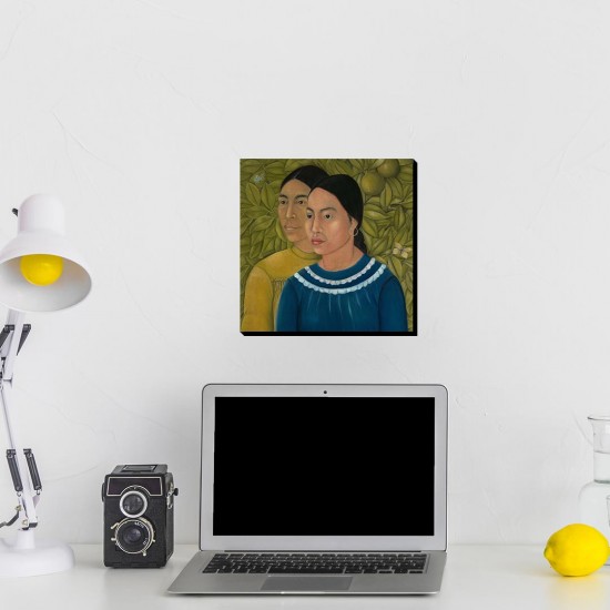 تابلو شاسی طرح دو زن از فریدا