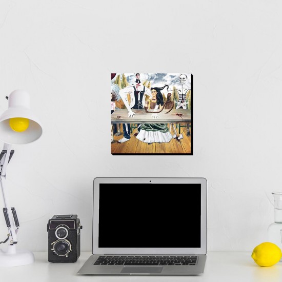 تابلو شاسی طرح میز زخمی از فریدا