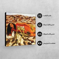 تابلو شاسی طرح ریشه ها از فریدا