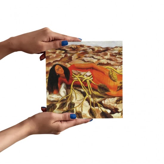 تابلو شاسی طرح ریشه ها از فریدا