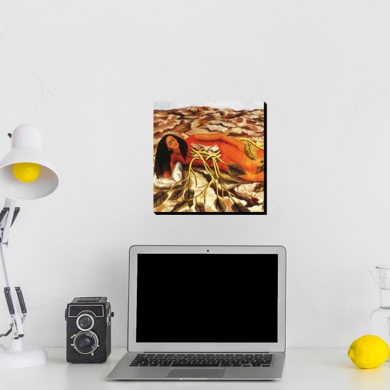 تابلو شاسی طرح ریشه ها از فریدا