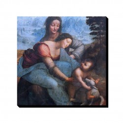 تابلو شاسی طرح باکره و کودک از داوینچی