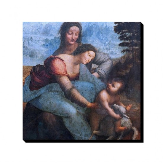 تابلو شاسی طرح باکره و کودک از داوینچی