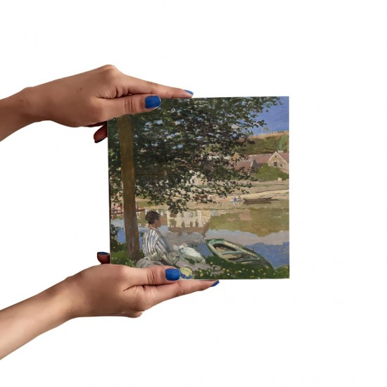 تابلو شاسی طرح در ساحل سن، بنکور از مونه