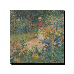تابلو شاسی طرح در باغ از مونه