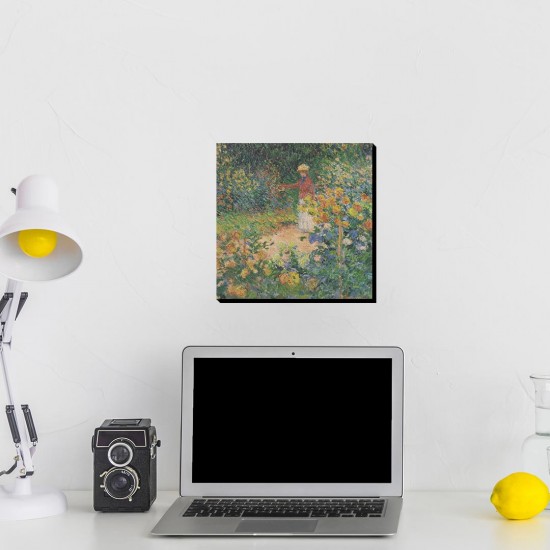 تابلو شاسی طرح در باغ از مونه