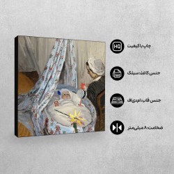 تابلو شاسی طرح گهواره از مونه